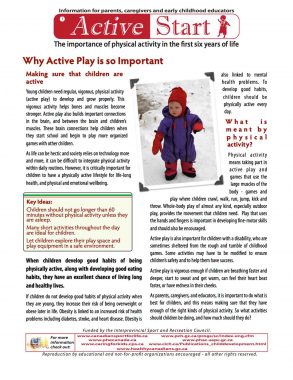 Why Active Play is so Important (Active Start)