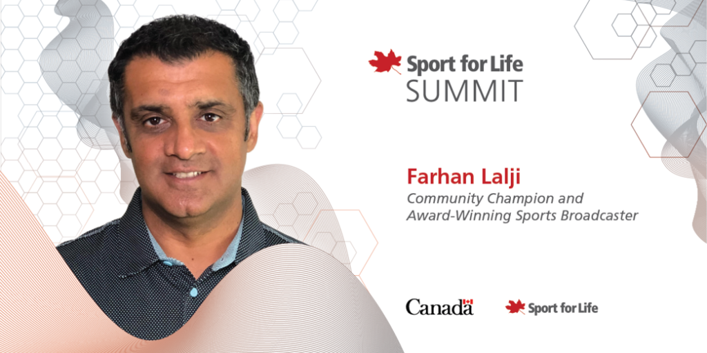 Community champion and award-winning sports broadcaster to deliver keynote  address at 2023 Sport for Life Summit • Sport for Life